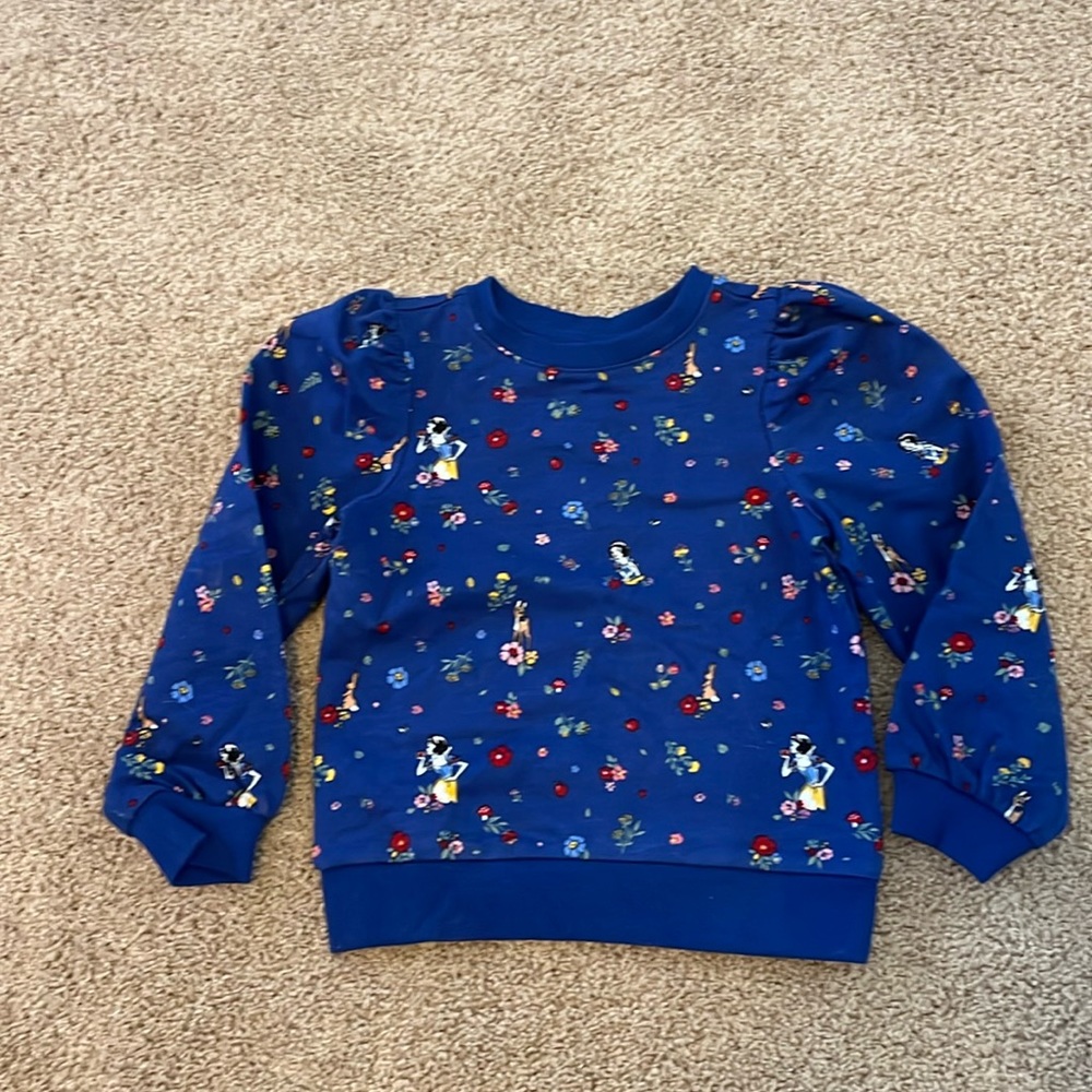 NWT- Janie and jack Snow White top- size 5